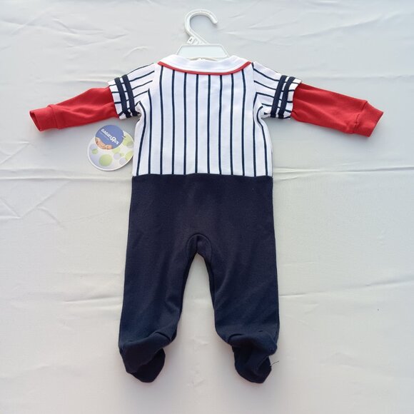 Y2K BabiesRus Future All Star Baseball Romper Outfit Cap 3m Baby Infant Boy New - Picture 7 of 7